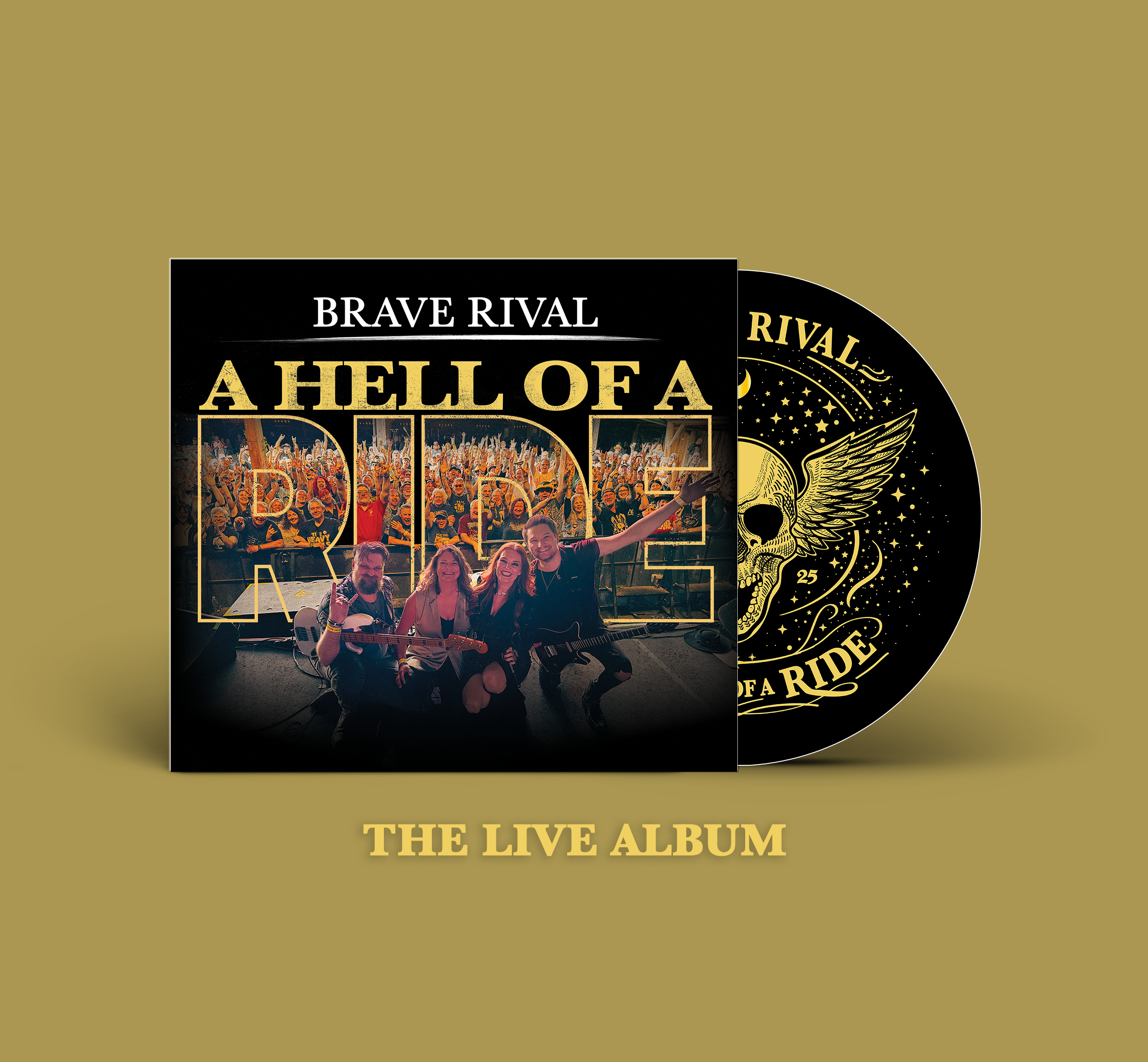 Brave Rival A Hell of a Ride Live Album CD