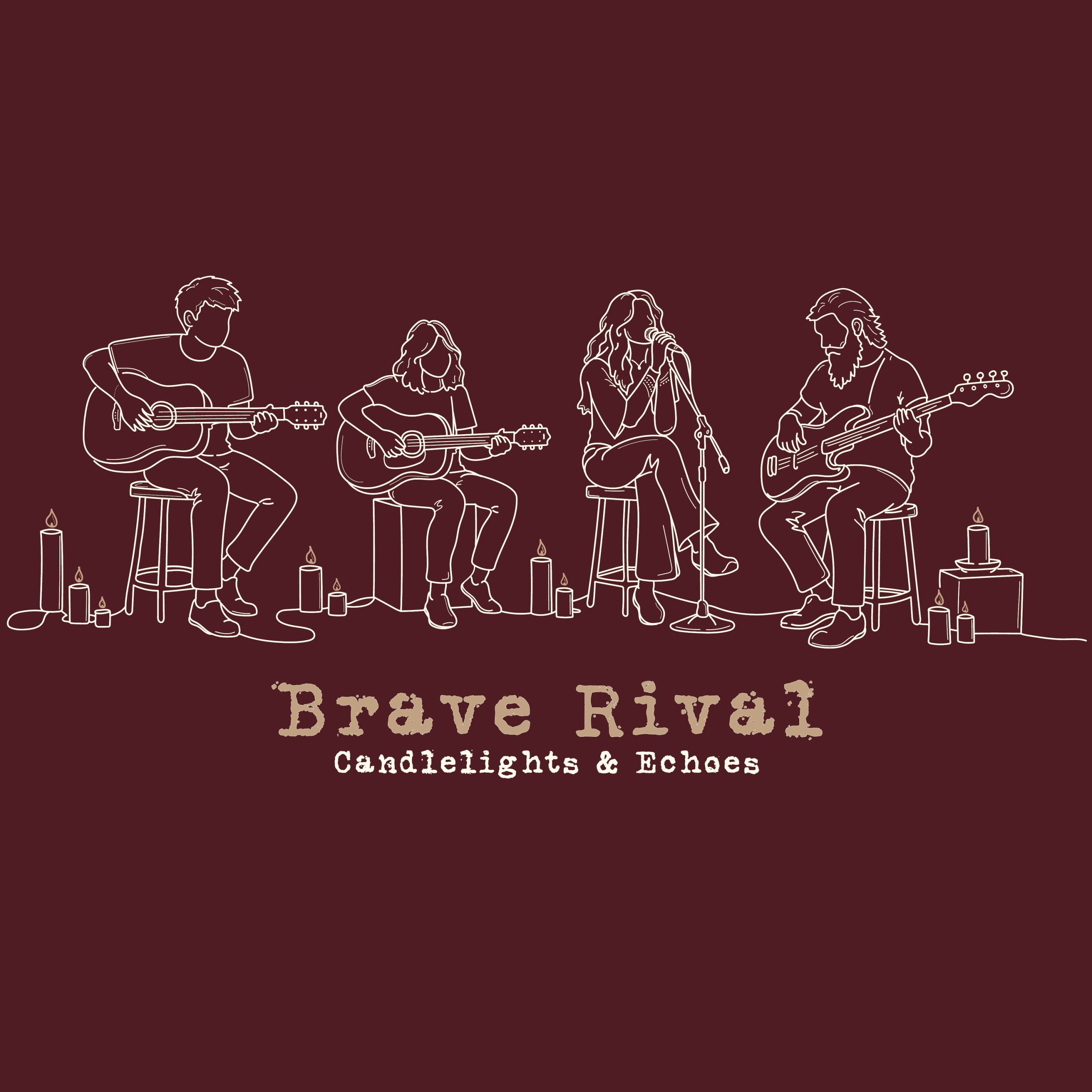Candlelights & Echoes EP artwork by Brave Rival